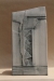 Minya Mária - Emlékeim-1. 2013, fémsókkal színezett finom samott, 30 x 13,5 x 0,5 cm, egyedi formálás, vegyes technika